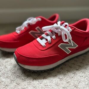 Women’s Size 9 Red New Balance 501 sneakers